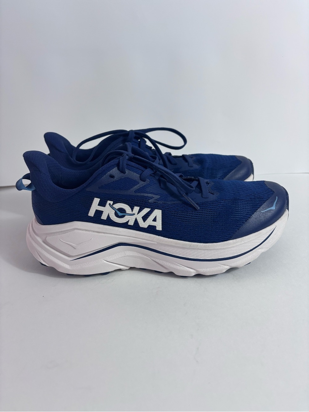 Hoka womens Blue Athletic Running Shoes size 8 (no insole) - Picture 14 of 15